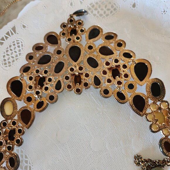 Amrita Singh Collar Multicolor Gemstone Necklace - Picture 3 of 3